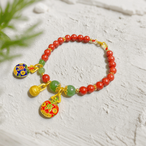 Bead Bracelet: Triple Gold-Ingesting Beast D26